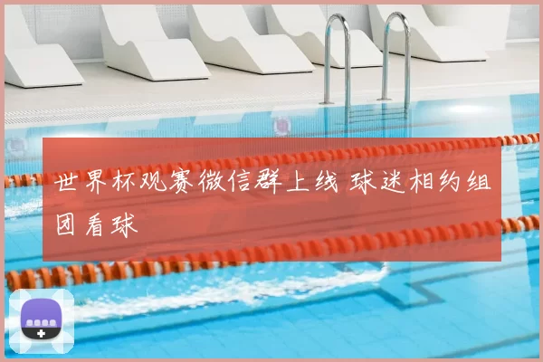 世界杯观赛微信群上线 球迷相约组团看球