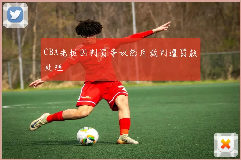CBA老板因判罚争议怒斥裁判遭罚款处理