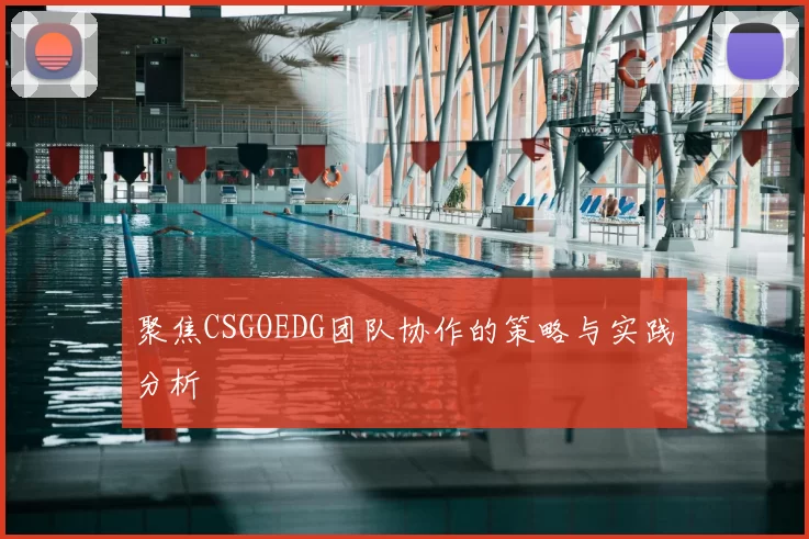 聚焦CSGOEDG团队协作的策略与实践分析
