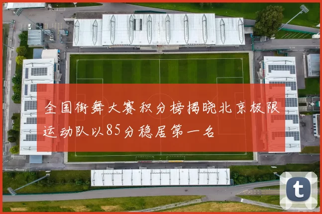 全国街舞大赛积分榜揭晓北京极限运动队以85分稳居第一名