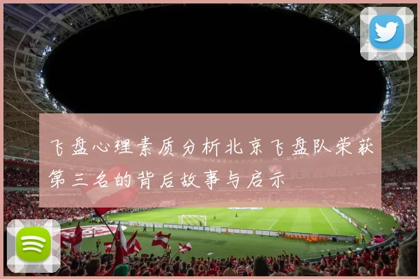 飞盘心理素质分析北京飞盘队荣获第三名的背后故事与启示